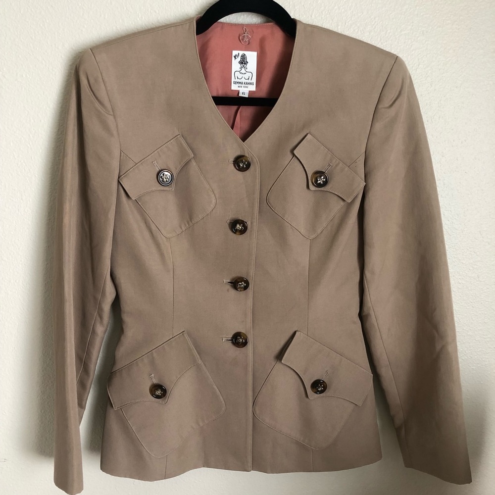 GEMMA KHANG vintage 90s designer blazer